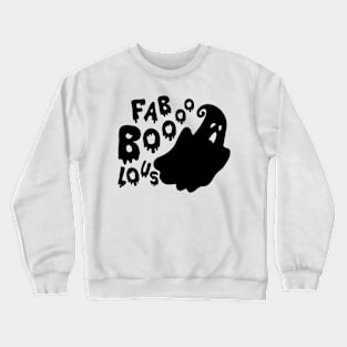 Fabboooolous Ghost Design Crewneck Sweatshirt